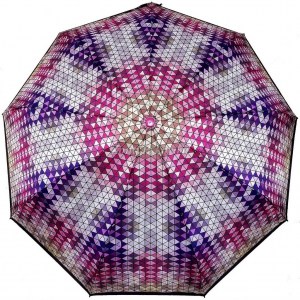 Яркий атласный женский зонт, Umbrellas, автомат, арт.530-5